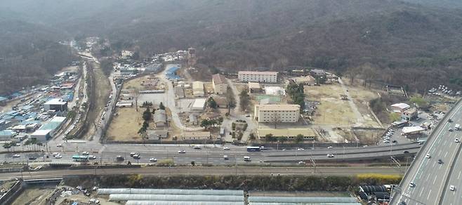 의정부 미군반환공여지 캠프잭슨 전경. 사진=의정부시청
