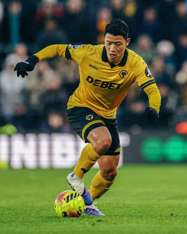 EPL 울버햄튼의 황희찬. 울버햄튼 SNS 제공