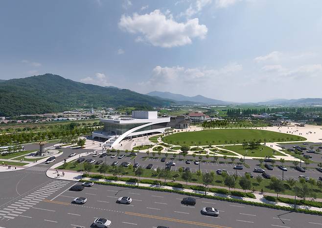 상주 문화예술회관 조감도. /상주시 제공