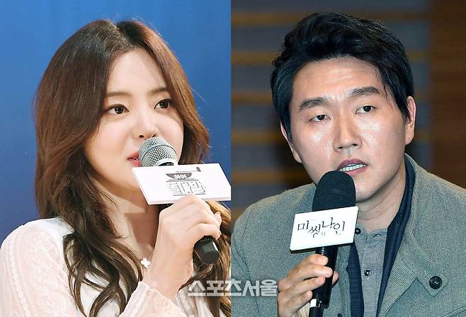 서유리-최병길PD.  스포츠서울 DB.