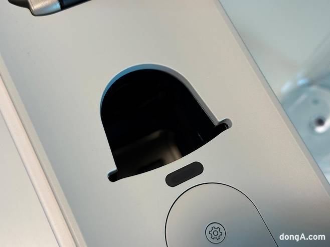 네스프레소 버츄오 업 기기. 김상준 기자 ksj@donga.com