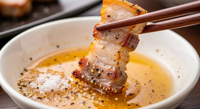 소금과 삼겹살 [아이클릭아트 제공]