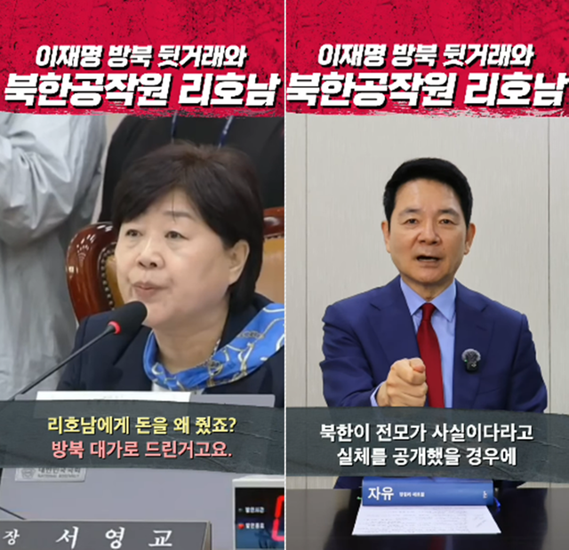국민의힘 경기 안산갑 국회의원 보궐선거 공천을 신청한 장성민(오른쪽) 전 윤석열 대통령실 미래전략기획관이 19일 유튜브 쇼츠를 통해 더불어민주당 독주의 이른바 ‘조작기소 국정조사’ 운영과 경기도-쌍방울그룹 대북송금 공모 사건을 겨냥한 발언을 하고 있다.[유튜브 채널 ‘장성민’ 영상 갈무리]