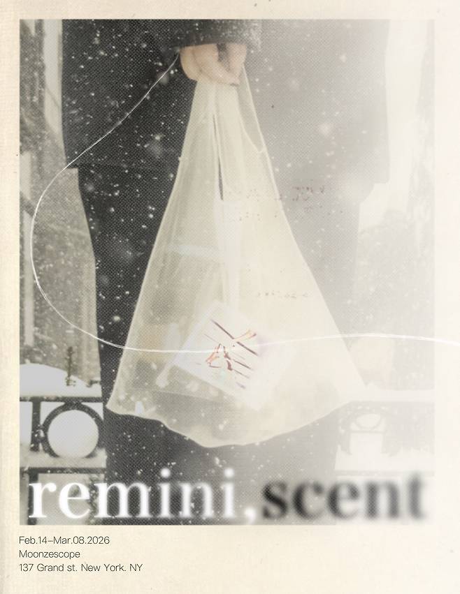Promotional poster for "remini,scent" produced by  Pa:nStori (Pa:nStori)