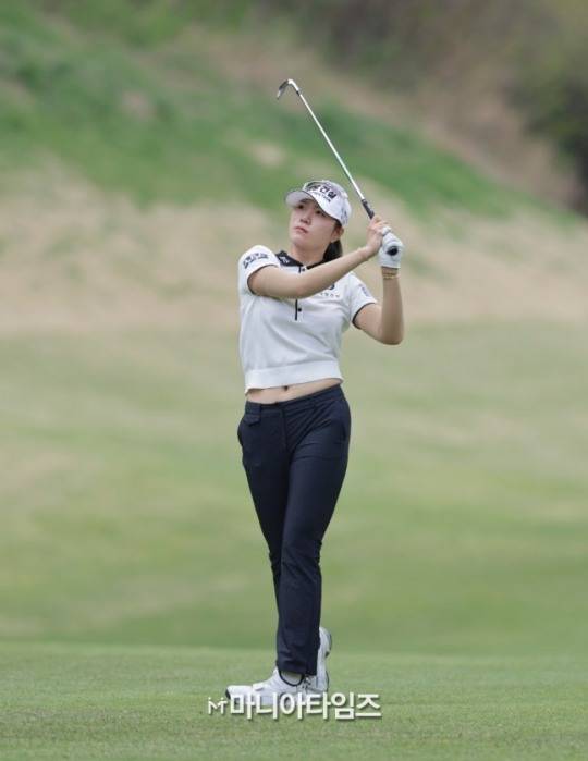 김민선의 경기 모습. /손진현 기자