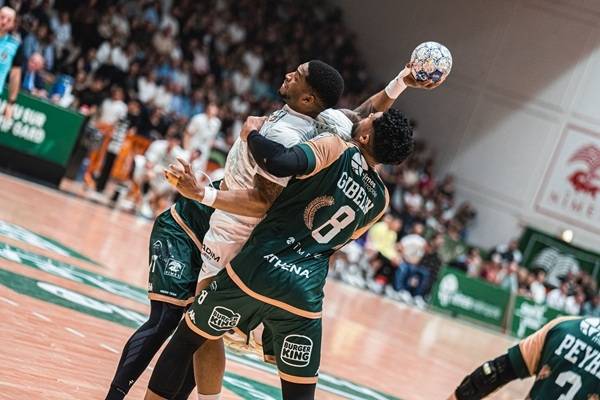 사진 2025-2026 남자 핸드볼 프랑스컵 낭트와 님의 경기 모습, 사진 출처=낭트