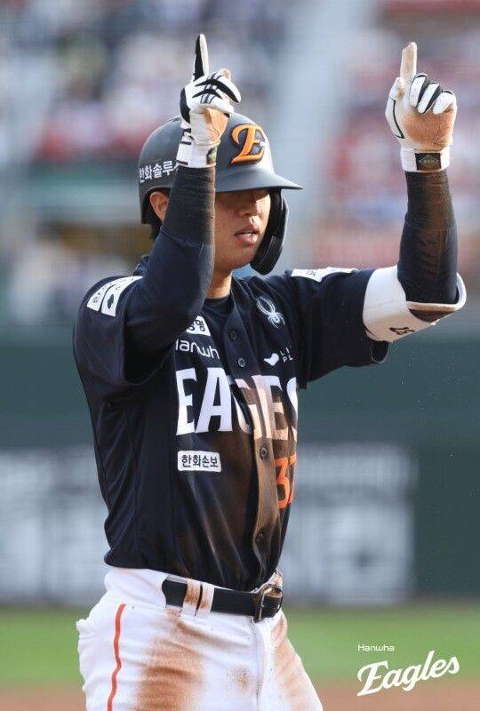 타격감이 좋은 이원석./한화 이글스