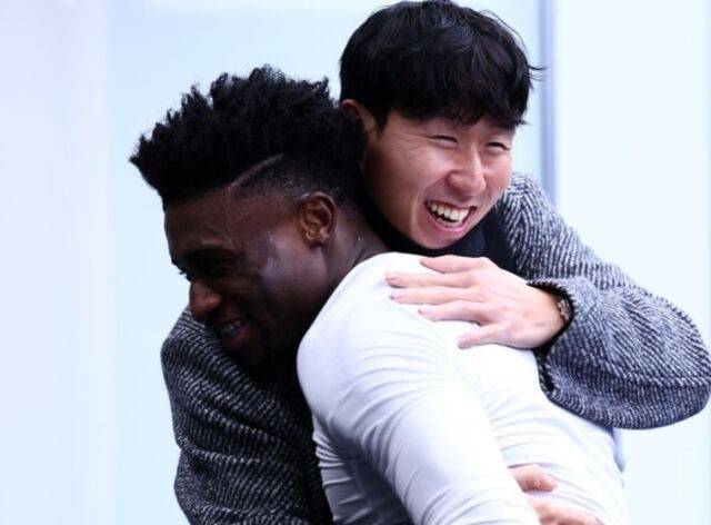 손흥민과 쿠두스/토트넘