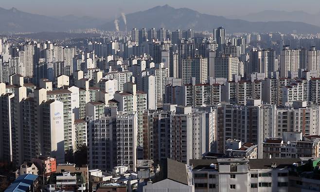 서울 성북구 등 강북지역 아파트 단지의 모습. 연합뉴스