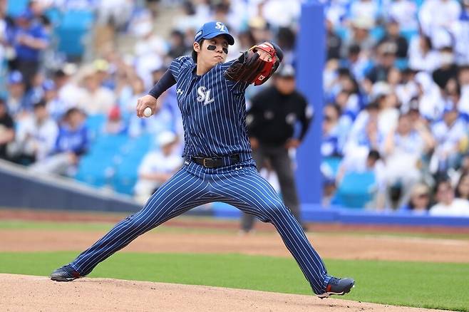 ▲ 원태인 ⓒ삼성 라이온즈