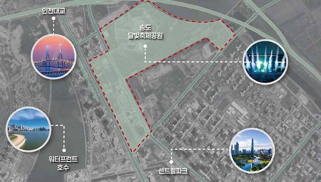 인천&nbsp;F1&nbsp;그랑프리 서킷안. /사진-인천시