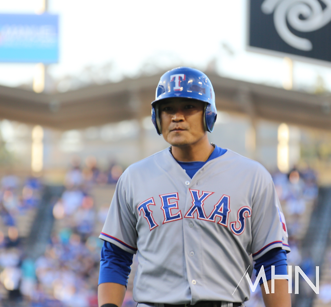 (텍사스 시절의 추신수)