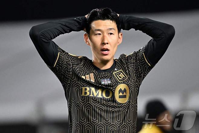 LA FC의 손흥민 ⓒ AFP=뉴스1