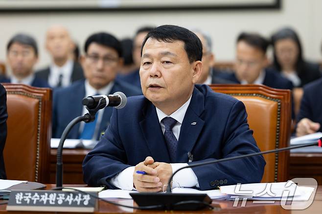 윤석대 한국수자원공사 사장 ⓒ 뉴스1 유승관 기자