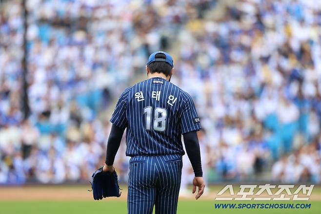 삼성 원태인이 19일 대구 LG전서 선발 등판했다. 사진제공=삼성 라이온즈