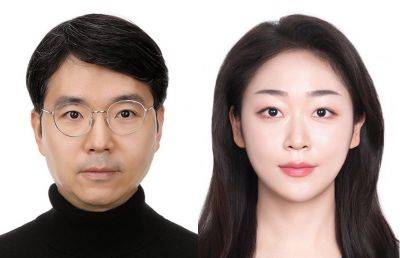 연구진, 김재익 교수(좌측)와 이영은 연구원. UNIST 제공