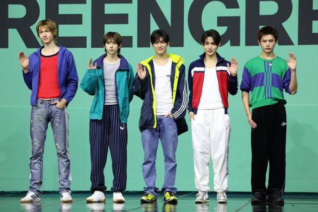 코르티스는 20일 오후 서울 광진구 예스24 라이브홀에서 미니 2집 '그린그린(GREENGREEN)'의 타이틀 곡 '레드레드(REDRED)' 발매 기념 미디어 쇼케이스를 개최했다. 뉴시스