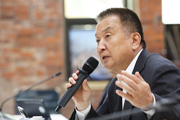 김영환 충북도지사가 20일 도청에서 주재한 확대간부회의에서 발언하고 있다. [사진=충북도]