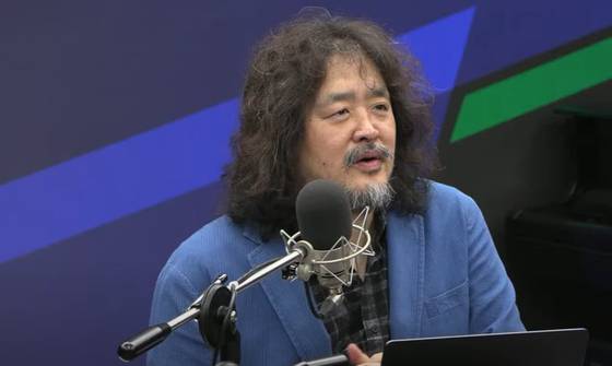 김어준씨. 유튜브 방송 캡쳐