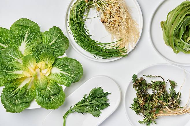 Spring greens [GETTY IMAGES KOREA]