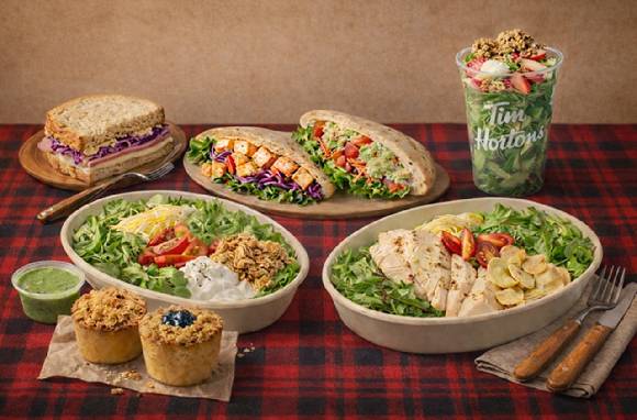 팀홀튼이 푸드 라인업을 강화했다. 팀홀튼 제공