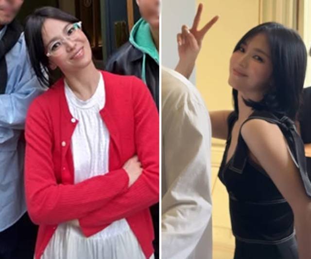 배우 송혜교가 프랑스 파리에서 근황을 공개하며 또 한 번 ‘레전드 미모’를 경신했다. 사진=송혜교 SNS