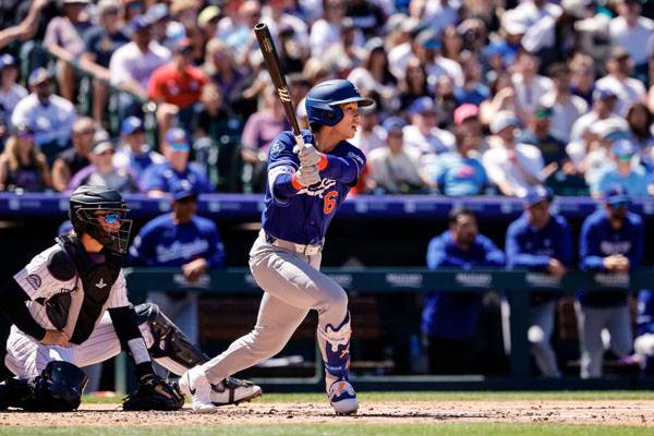 김혜성이 멀티히트 기록했다. 사진= Isaiah J. Downing-Imagn Images= 연합뉴스 제공