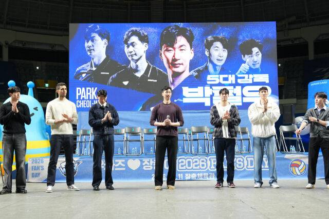 우리카드 박철우 감독./우리카드 배구단 제공