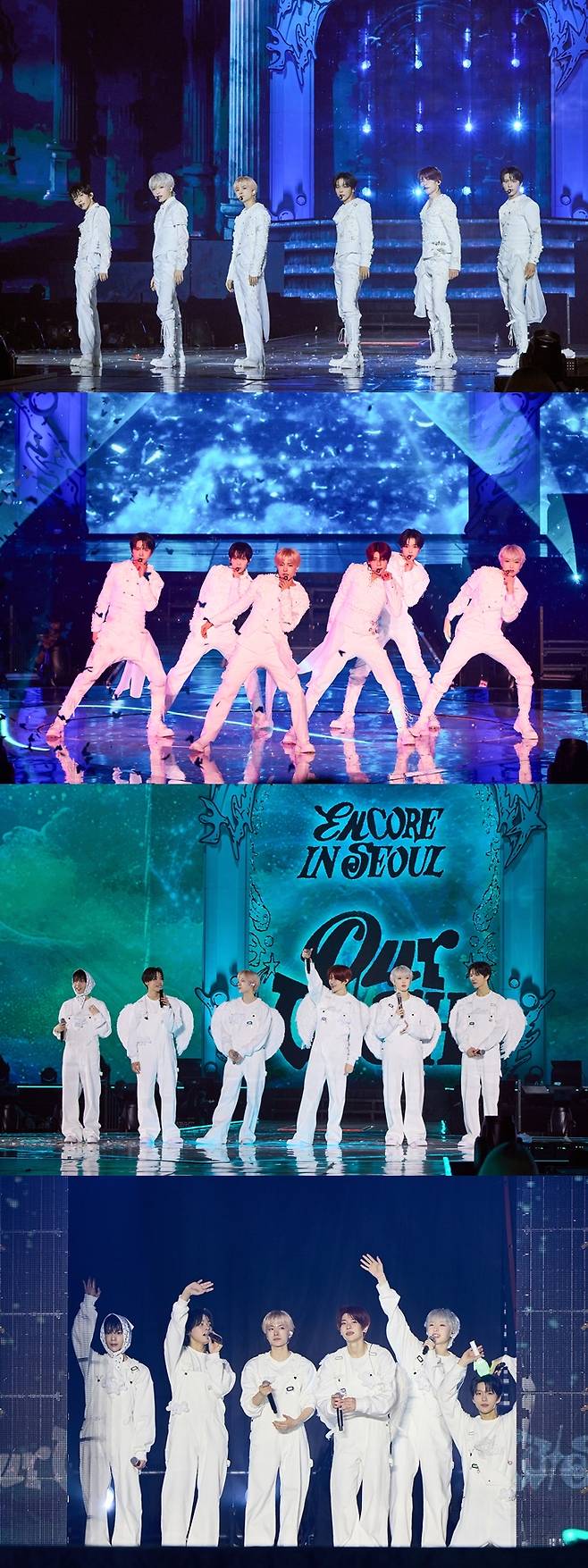 앙코르 공연 세 번째 날 첫 곡은 '스테디'였고, 마지막 곡은 앙앙코르곡 '1000'이었다. SM엔터테인먼트 제공