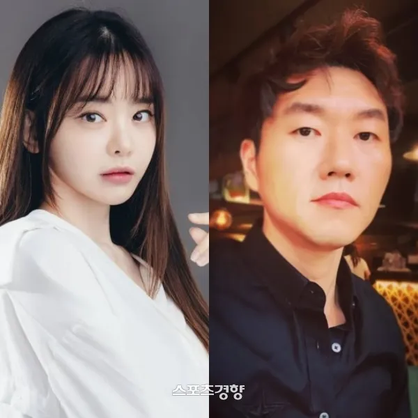 방송인 서유리, 최병길PD.