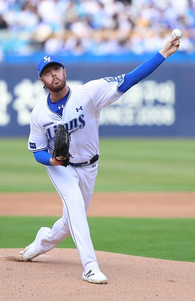 ▲ 잭 오러클린 ⓒ삼성 라이온즈