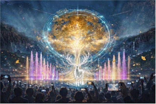 간현관광지 야간 관광코스 
나오라쇼(Night of Light Show) [원주시 제공.재판매 및 DB 금지]