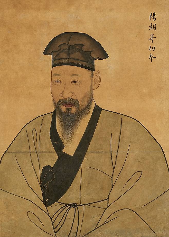 이유원 초상 초본 이연 씨 기증 유물 [국립중앙박물관 제공. 재판매 및 DB 금지]