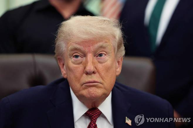 트럼프 대통령 [AFP 연합뉴스 자료사진. 재판매 및 DB 금지]