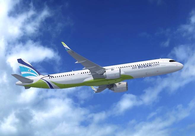 에어부산 A321neo 항공기. /사진: 에어부산 제공