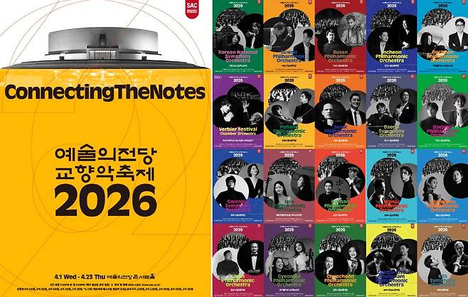 예술의전당 '2026 교향악축제' 포스터. (출처=예술의전당)