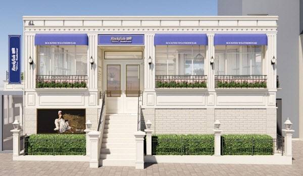 락피쉬웨더웨어 난징 MIXC 매장 오픈 대기 행렬