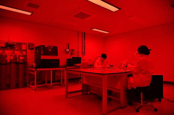 광여기루미네선스 연대측정실 전경(국가유산청 제공)