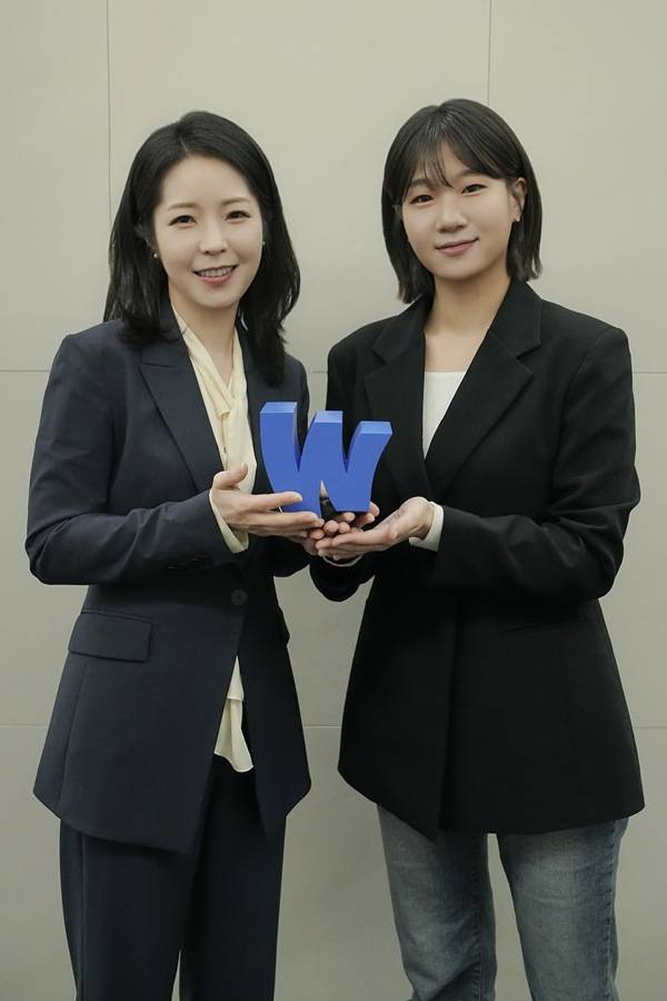 강전애 전 국민의힘 대변인, 박성민 더불어민주당 최고의원(왼쪽부터). ⓒ웨이브