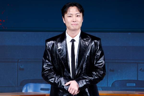배우 노재원이 21일 오후 서울 용산구 CGV용산아이파크몰에서 열린 넷플릭스 시리즈 '기리고' 하이라이트 시사회 및 기자간담회에서 포즈를 취하고 있다 ⓒ연합뉴스