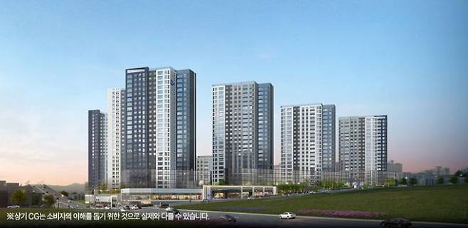 ‘두산위브 트리니뷰 구명역’ 투시도