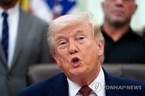 도널드 트럼프 미국 대통령. 로이터=연합뉴스 자료사진.