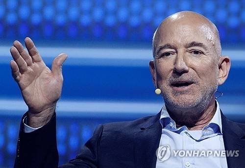 제프 베이조스 아마존 창업자. 연합뉴스 자료사진