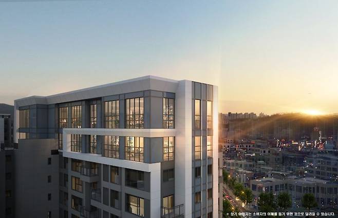 래미안 엘라비네 스카이라운지. 삼성물산 건설부문 제공