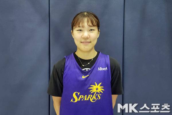스파크스 경기를 보며 WNBA 무대를 꿈꿨던 중학생 소녀는 12년 뒤 스파크스의 트레이닝 캠프에 합류했다. 사진(美 샌디에이고)= 김재호 특파원