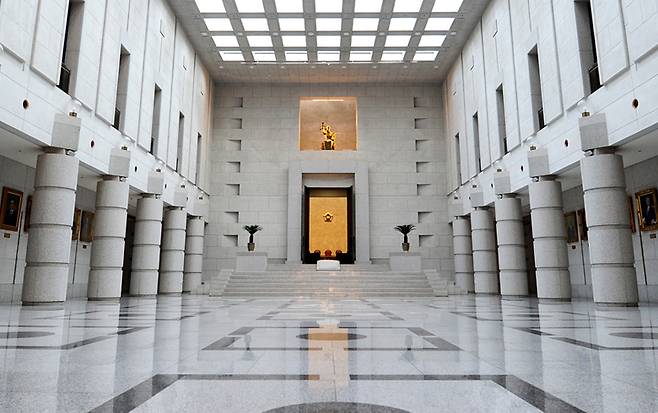 서울 서초구 대법원 대법정 앞 로비. [헤럴드경제DB]