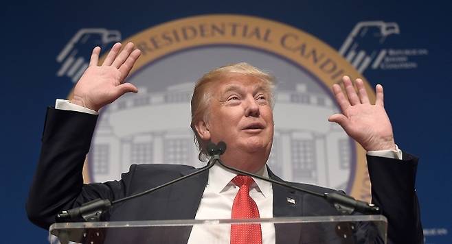 도널드 트럼프 미국 대통령 AP 연합뉴스