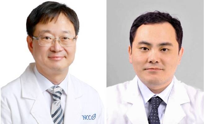 김수열(왼쪽) 국립암센터 암생물학연구부  최고연구원, 우상명 국립암센터 간담도췌장암센터 센터장. 사진 제공=국립암센터