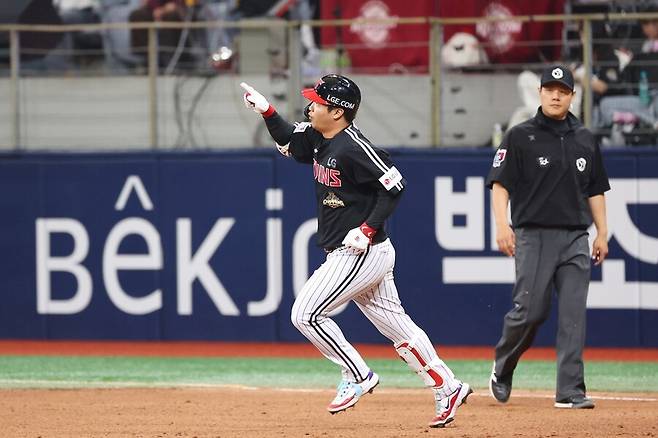 ▲ 문보경 ⓒLG 트윈스