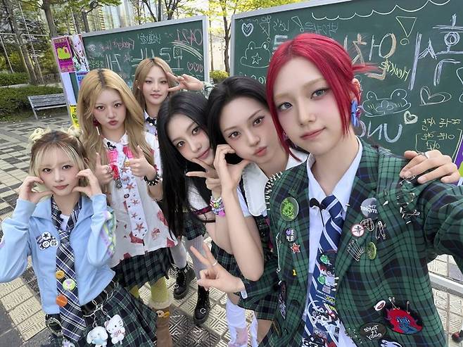 ▲왼쪽부터 언차일드 아코, 나하은, 히키, 이본, 티나, 박예은. 제공| 하이업엔터테인먼트